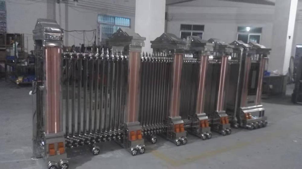 金碧辉煌工程案例 - 中出网-智能出入口与停车充电门户