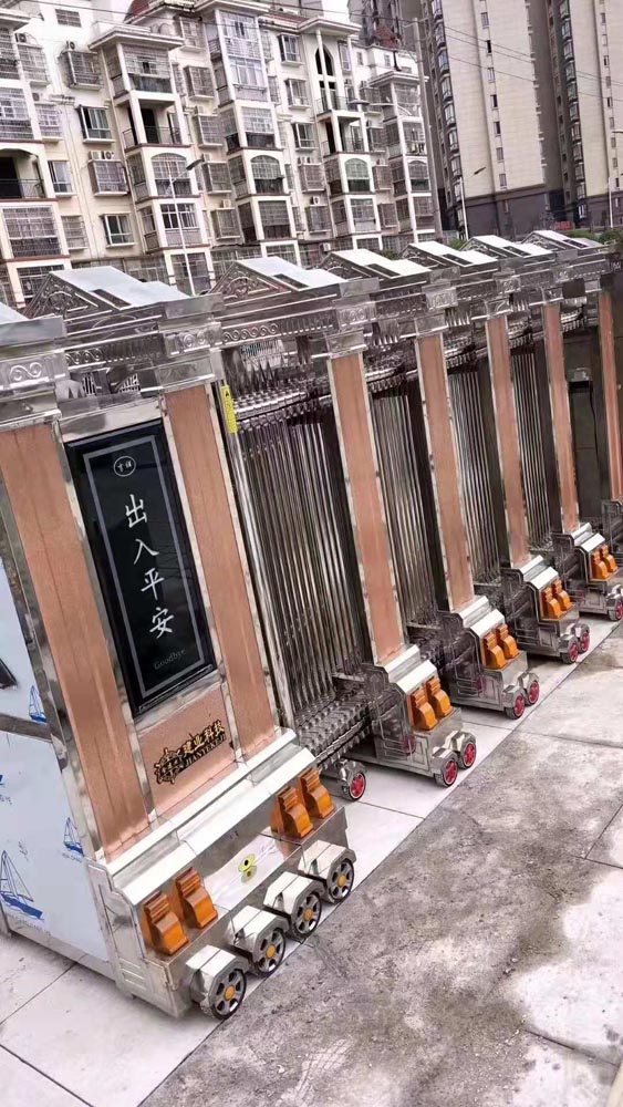 金碧辉煌工程案例 - 中出网-智能出入口与停车充电门户