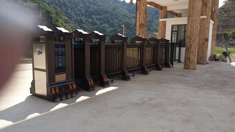 金碧辉煌工程案例 - 中出网-智能出入口与停车充电门户