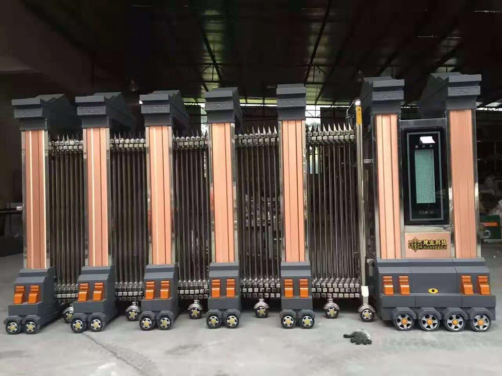 金碧辉煌工程案例 - 中出网-智能出入口与停车充电门户