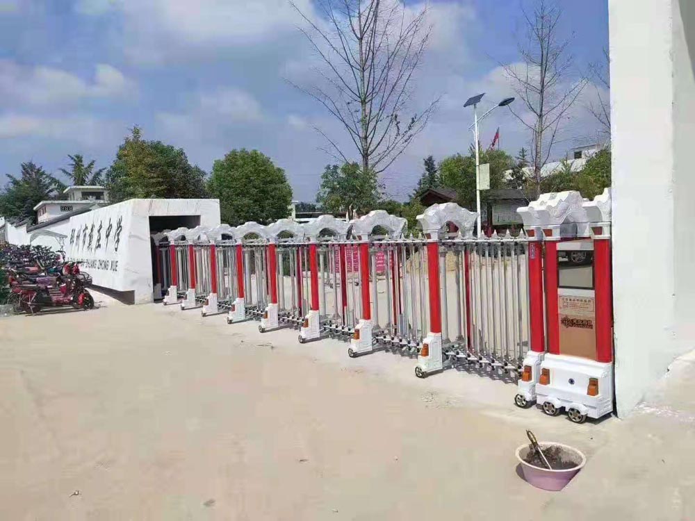江苏省邳州市闽江路小学-鱼跃龙门5号工程案例 - 中出网-智能出入口门户