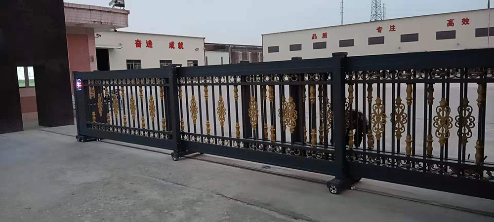 段滑门系列工程案例 - 中出网-智能出入口门户