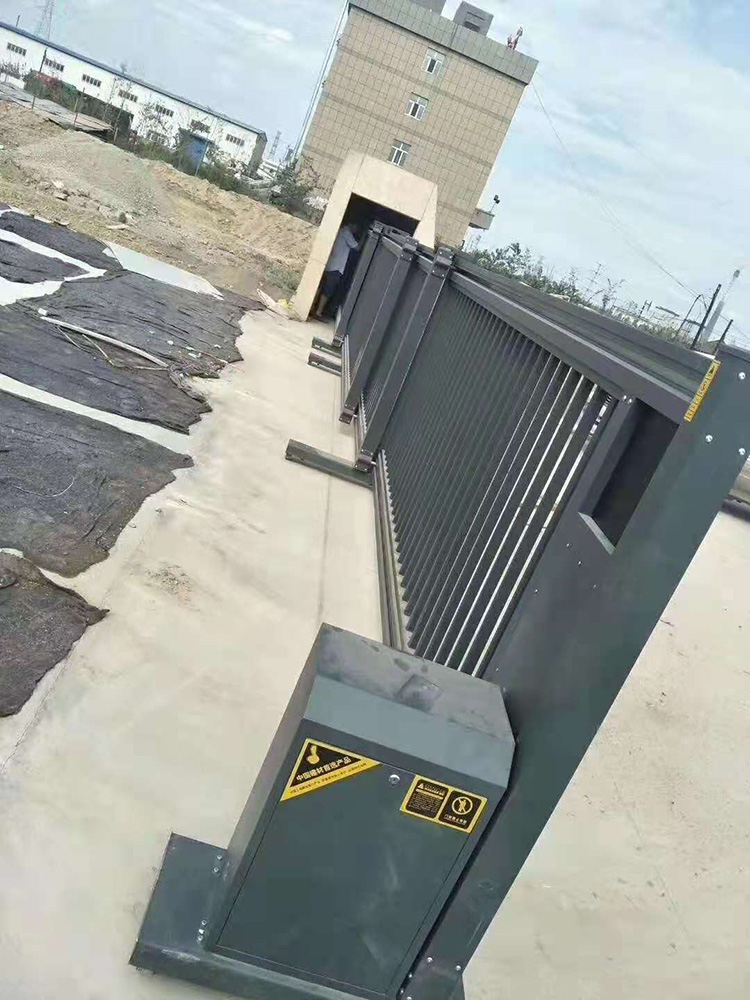 段滑门系列工程案例 - 中出网-智能出入口与停车充电门户