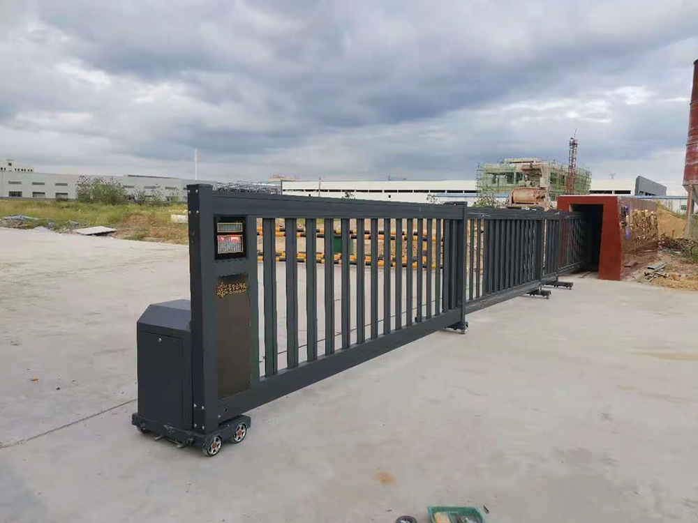 段滑门系列工程案例 - 中出网-智能出入口与停车充电门户