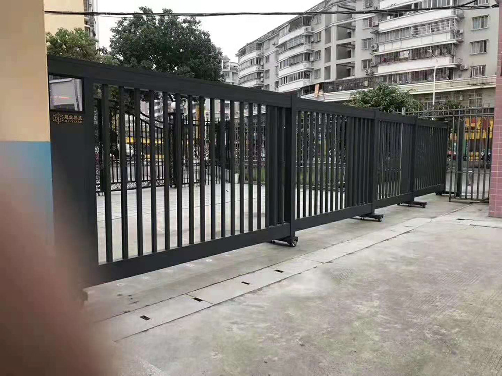 段滑门系列工程案例 - 中出网-智能出入口与停车充电门户