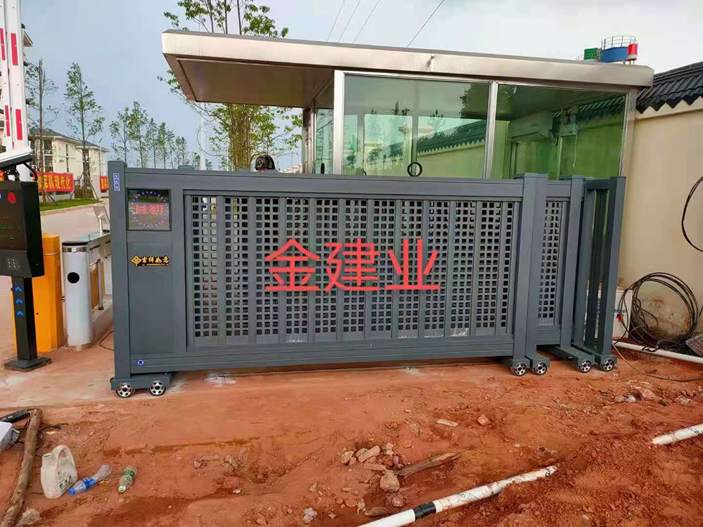 段滑门系列工程案例 - 中出网-智能出入口与停车充电门户