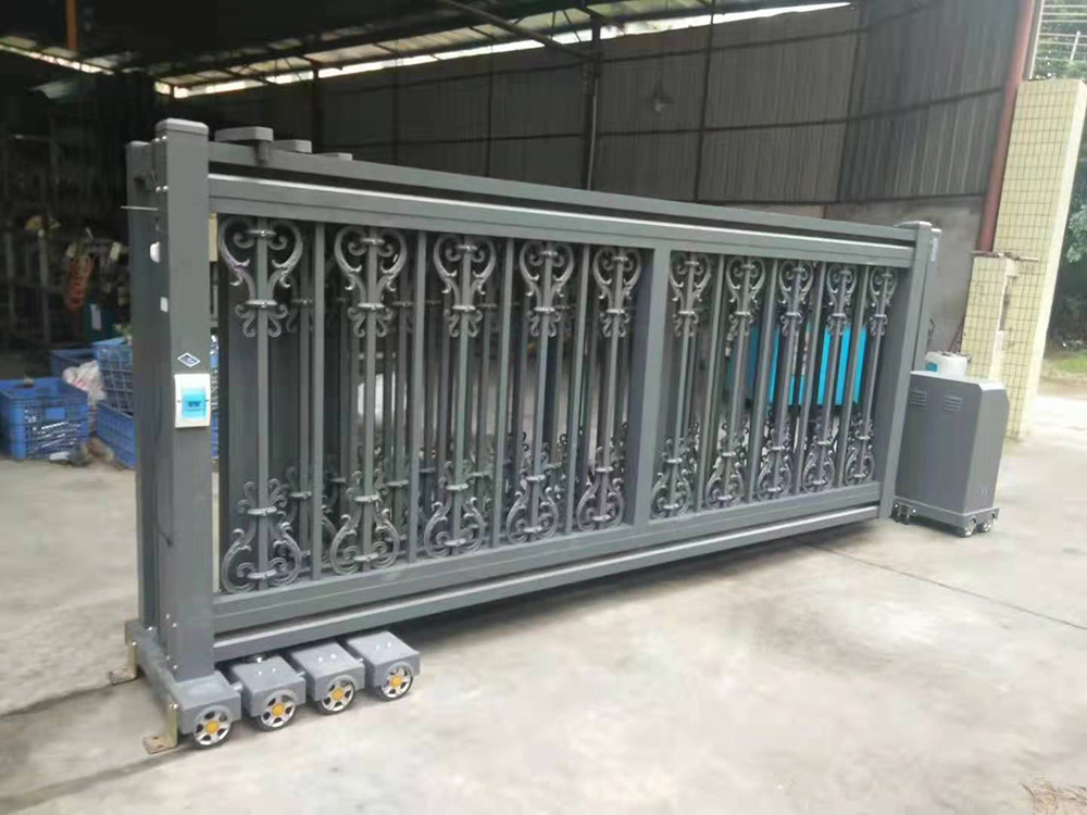 段滑门系列工程案例 - 中出网-智能出入口与停车充电门户