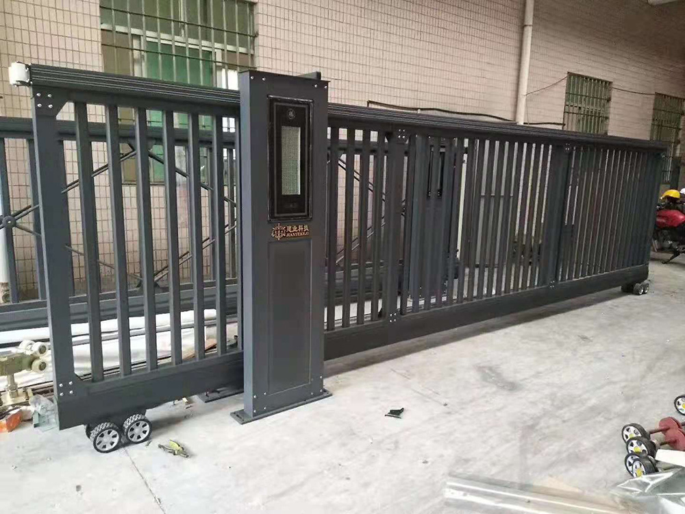 悬浮门系列工程案例 - 中出网-智能出入口门户