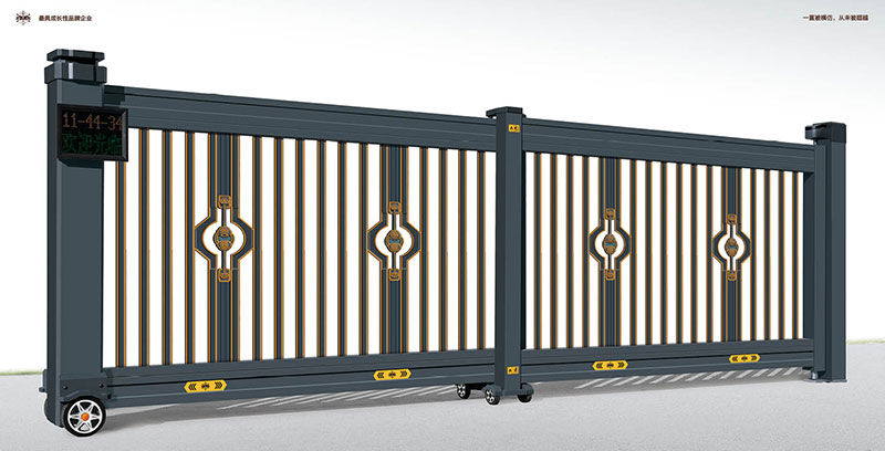 平开折叠门系列案例 - 中出网-智能出入口与停车充电门户