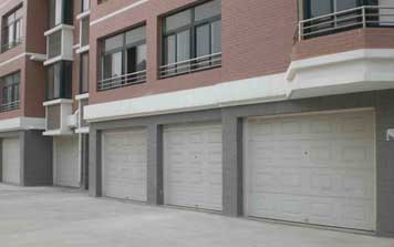 北京出安智能卷帘门成北京怡园项目大门口一颗璀璨明珠