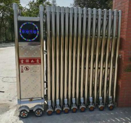 宁波市新城第一实验学校采购宁波出安智能电动伸缩门