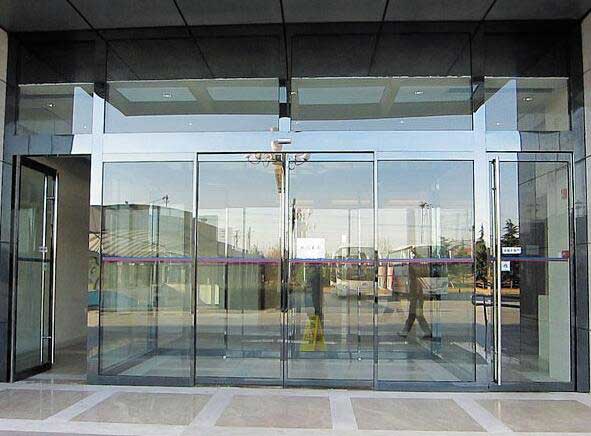 玻璃自动门-有边框