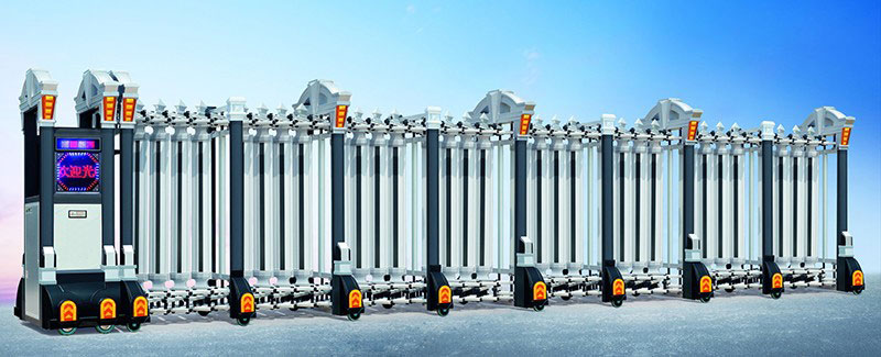 庆贺郑州万达重工股份有限公司选用郑州出安智能伸缩门