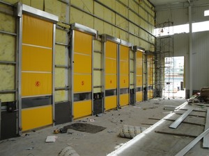 热烈祝贺长春出安智能快速门进驻长春市新华印刷厂