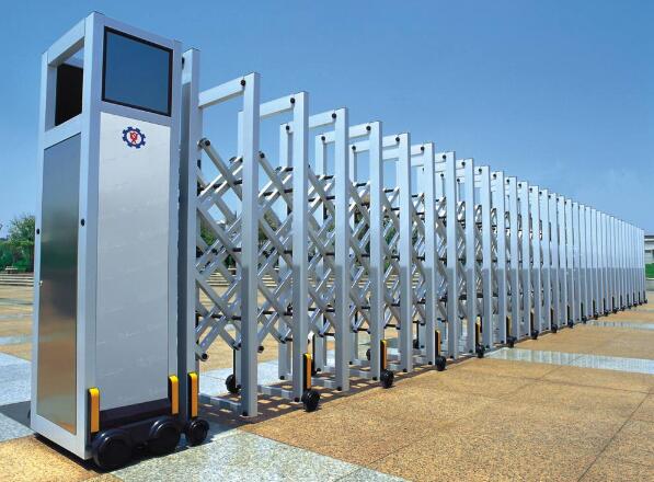 绍兴出安智能电动伸缩门成为浙江高强度紧固件有限公司的守门神