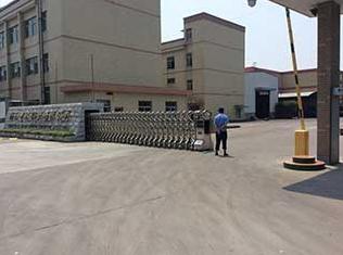 浙江中环铜业有限公司选用绍兴出安智能伸缩门