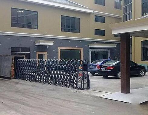 鸣谢绍兴道玛交通设施科技有限公司应用绍兴出安智能伸缩门