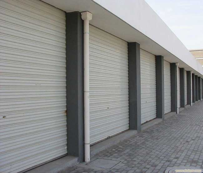 彩钢板电动卷闸门