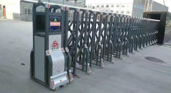 沧州出安智能电动伸缩门成功牵手沧州市科润化工有限公司