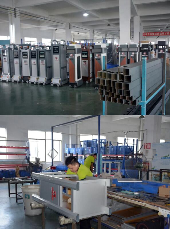 荣高伸缩门赶制暑期前的工期保证货期