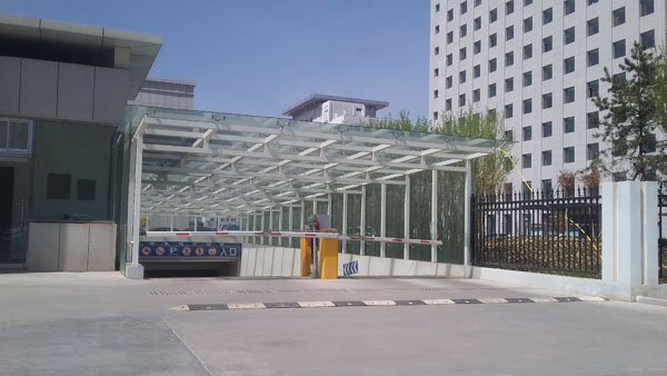 喜迎榆林出安智能道闸进驻榆林市水务局
