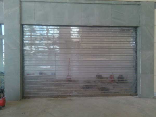 庆贺兰州出安智能水晶卷帘门进驻兰州中川机场