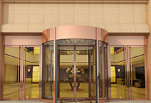 热烈祝贺兰州出安智能旋转门进驻兰州嘉禾名都