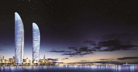 厦门捷顺人行案例——世茂双子塔