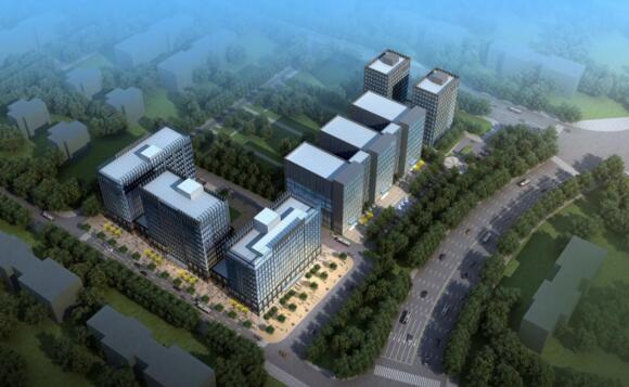 重庆江北区港城工业园的聚峰国际都市产业园