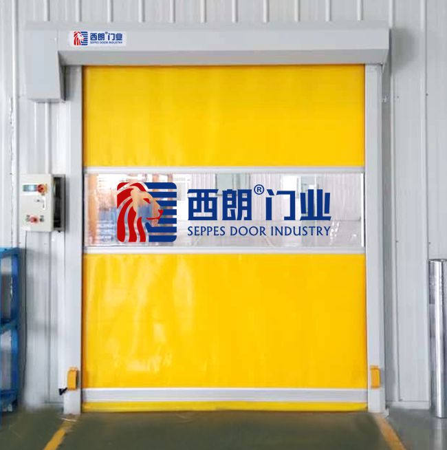 扬州货梯口联动快速卷帘门