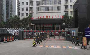 桂林临桂区委停车场系统案例