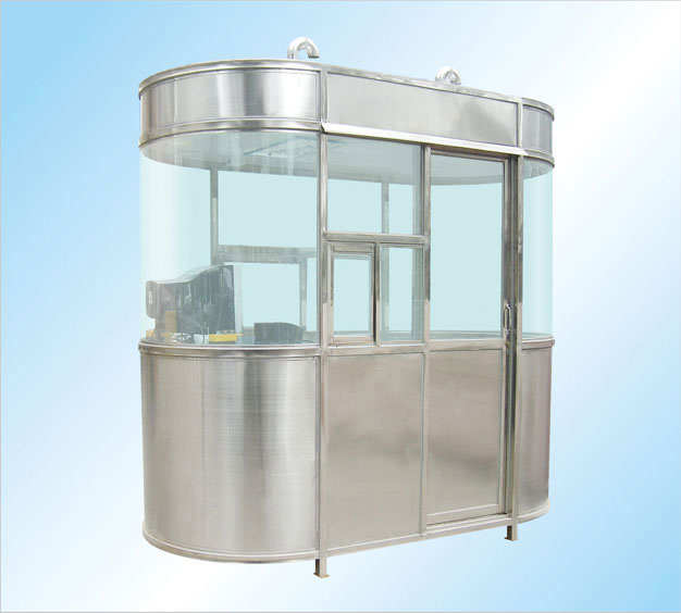 不锈钢椭圆岗亭D204