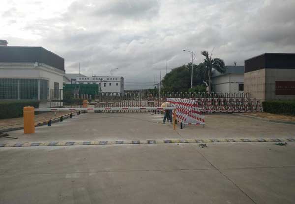 庆贺邢台出安智能直杆道闸进驻邢台机械轧辊有限公司