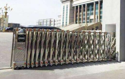 邢台市第五中学采购邢台出安智能电动伸缩门