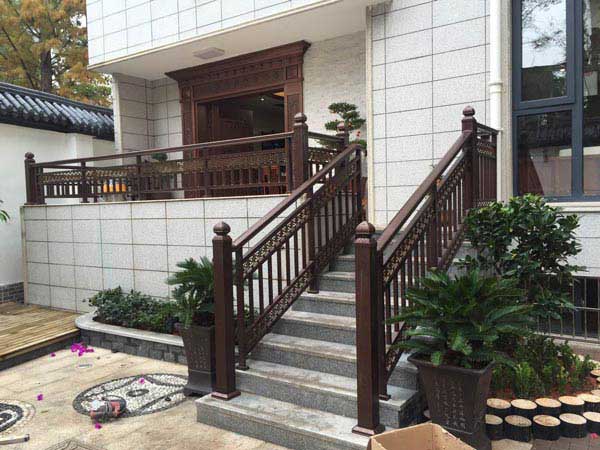 松原中东•帕萨迪纳护栏案例 - 中出网-智能出入口门户