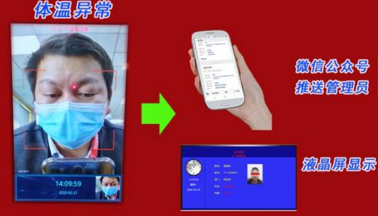 道尔人脸识别测温一体机
