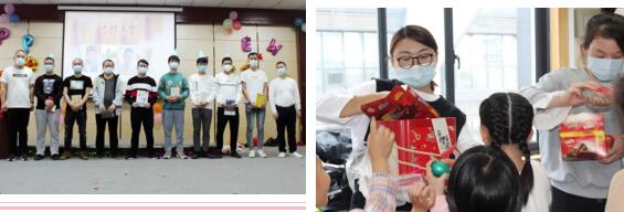 参加团建活动的员工载歌载舞，欢声笑语