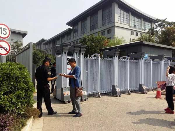 宜宾官渡人民政府电动伸缩门案例