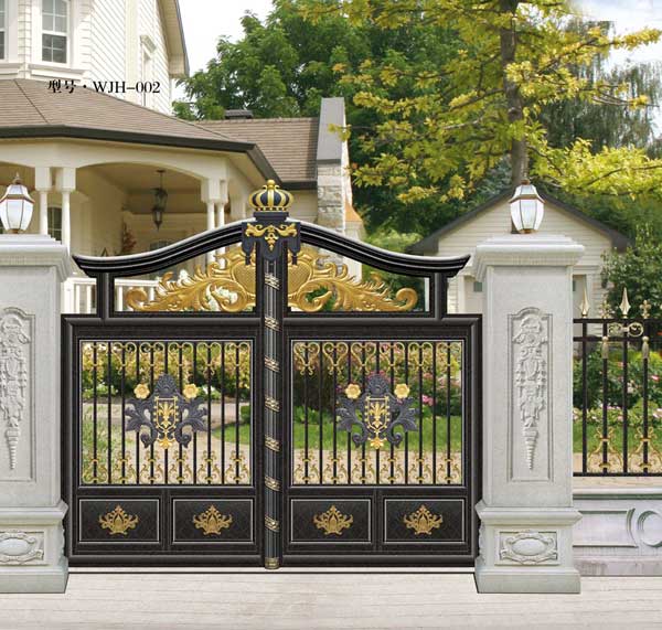 喜迎宁德出安智能铝艺大门进驻宁德碧城云庭