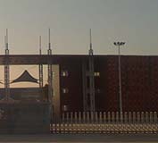 宁德出安智能伸缩门被宁德师范学院应用