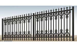锌钢护栏 - 别墅围栏