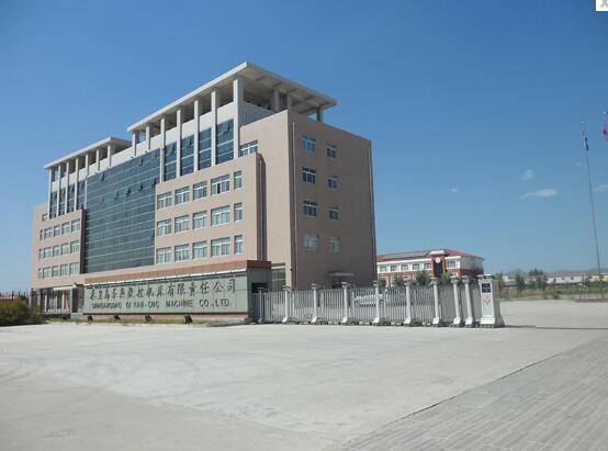 秦皇岛出安智能为齐燕数控机床有限公司添上伸缩门