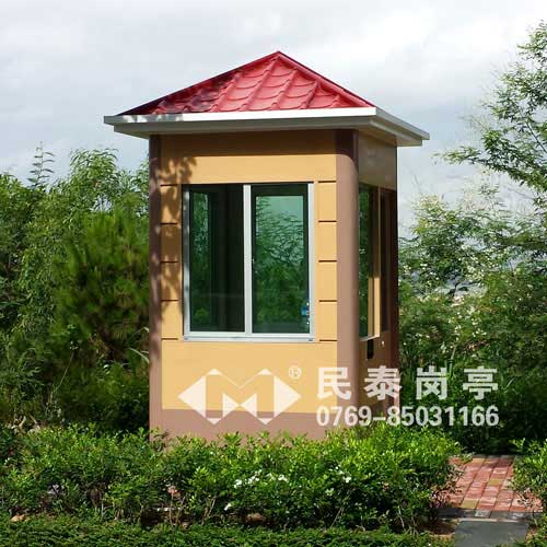 东莞海逸豪庭保安岗亭工程案例 - 中出网-智能出入口与停车充电门户