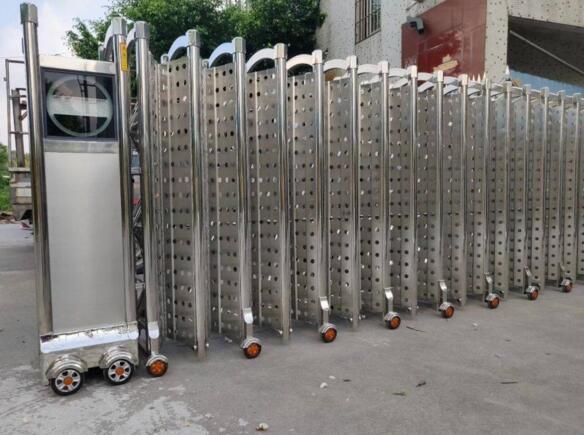 衡水科技工程学校采购衡水出安智能伸缩门