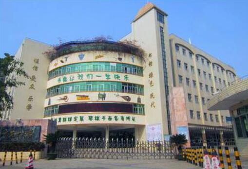 海口出安智能电动伸缩门尽显海口市英才小学的高贵气质