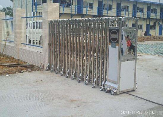 舟山出安智能伸缩门给龙舟山公园项目不一样的体验