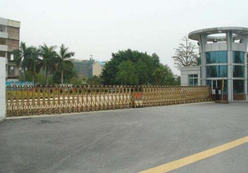 舟山出安智能伸缩门带给景瑞缇香院子的形象展示