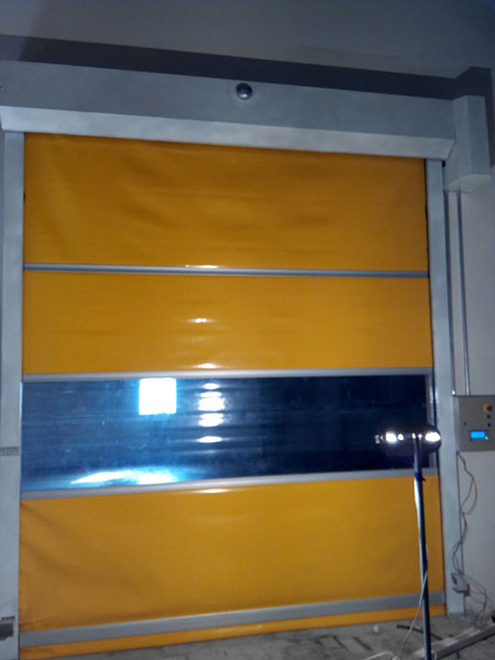 飞利浦灯具（成都）有限公司快速门工程案例 - 中出网-智能出入口门户