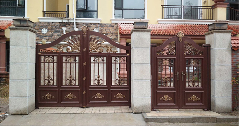 长沙保利雲上别墅大门工程案例 - 中出网-智能出入口与停车充电门户