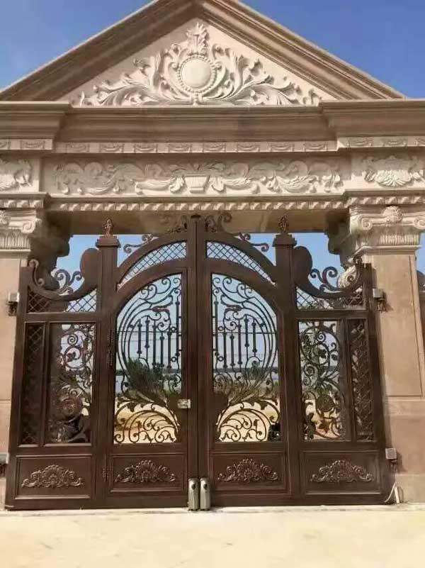 云浮恒大城别墅大门案例